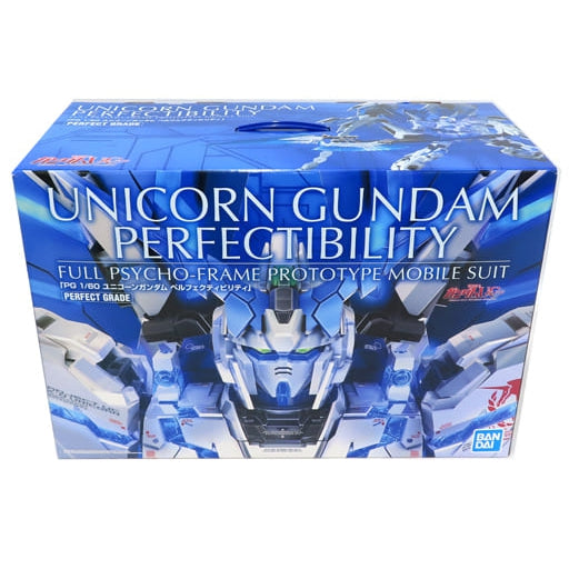 P-Bandai MG 1/60 Unicorn Gundam Perfectibility package artwork