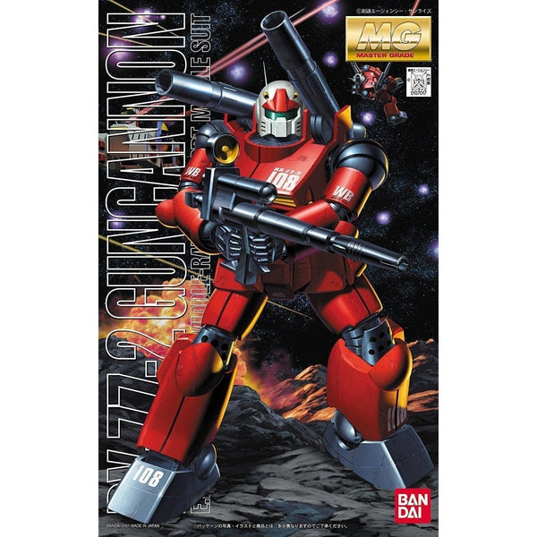 Bandai Gundam 1/100 MG RX-77-2 Guncannon package artwork