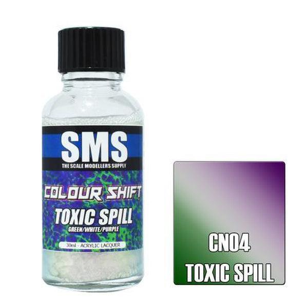 SMS Colour Shift Acrylic Lacquer Series  Toxic Spill - Green/White/Purple