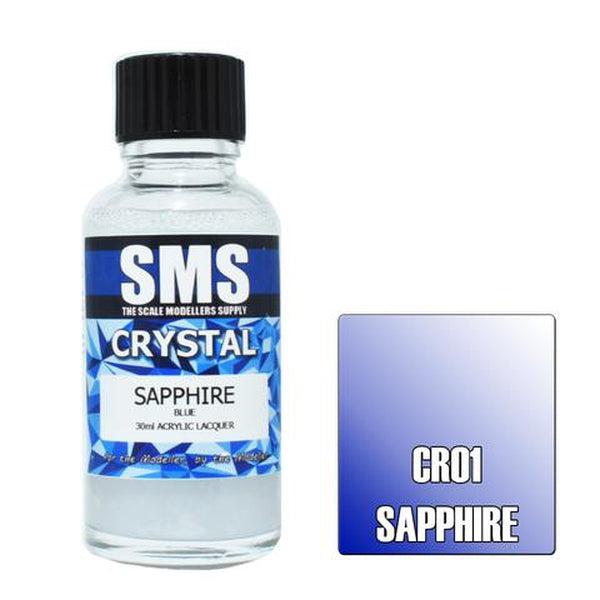 SMS Crystal Acrylic Lacquer Sapphire