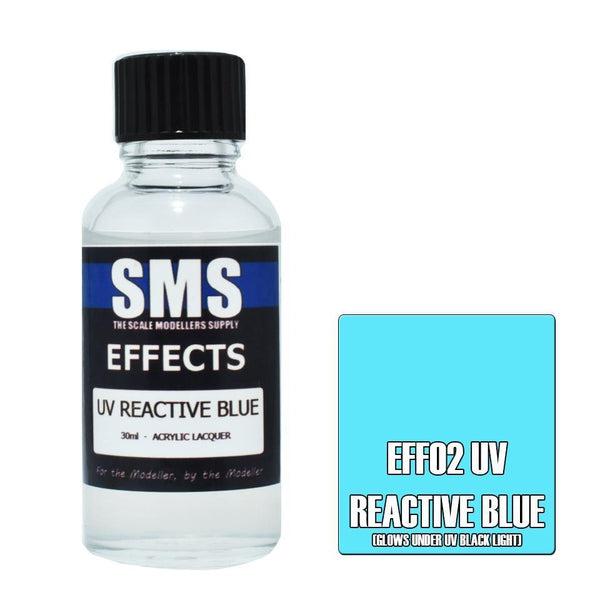SMS Effects Acrylic Lacquer Series UV Reactive Blue