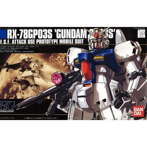 Bandai 1/144 HGUC RX-78 GP03S Gundam Stamen package art