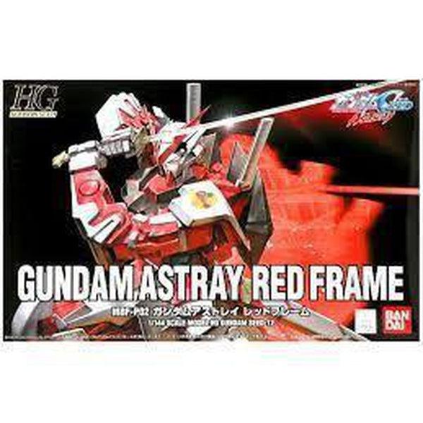 Bandai 1/144 HG Gundam Astray Red Frame Package art