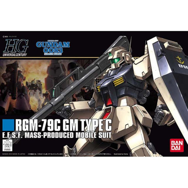 Bandai 1/144 HGUC RGM-79C GM Type C package art