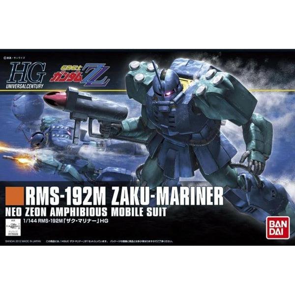 Bandai 1/144 HGUC RMS-192M Zaku Mariner package art