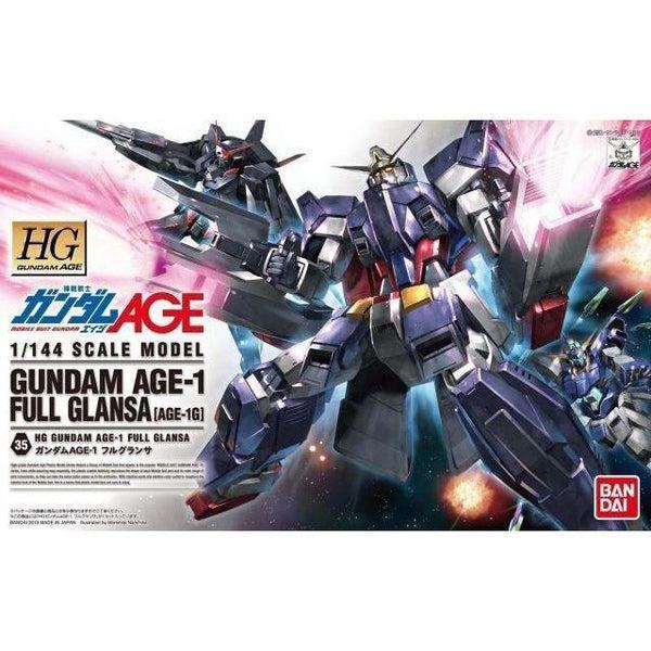 Bandai 1/144 HG Gundam Age-1 Full Glansa package art