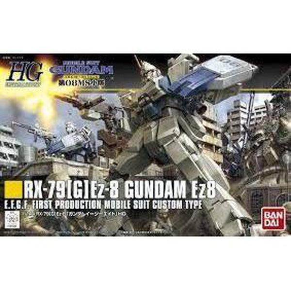 Bandai 1/144 HGUC RX-79G EZ-8 Gundam Ez8 package art