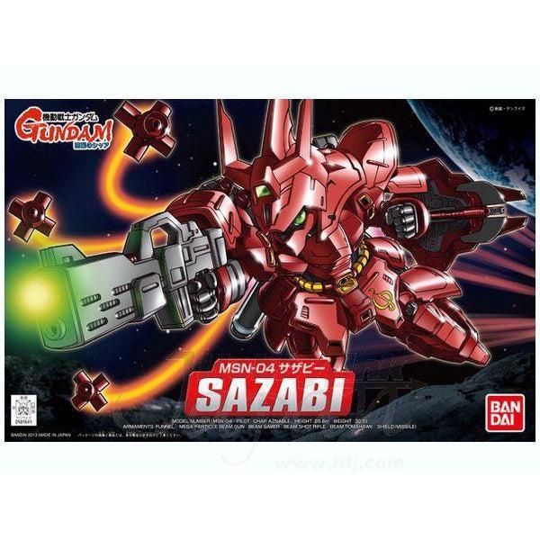 Bandai 1/144 BB382 Sazabi package art