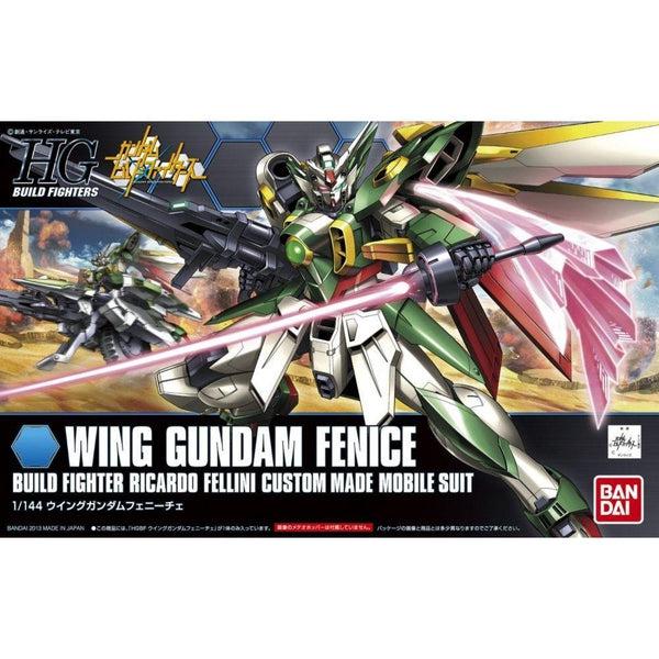 Bandai 1/144 HGBF Wing Gundam Fenice package art