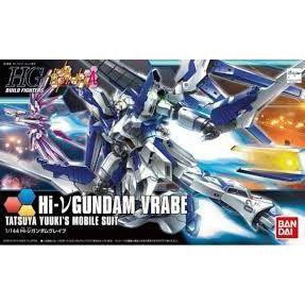 Bandai 1/144 HGBF Hi-Nu Gundam vRabe (Brave) package art
