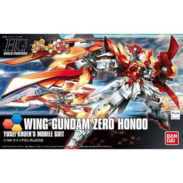 Gundam Express Australia Bandai 1/144 HGBF Wing Gundam Zero HONOO package art