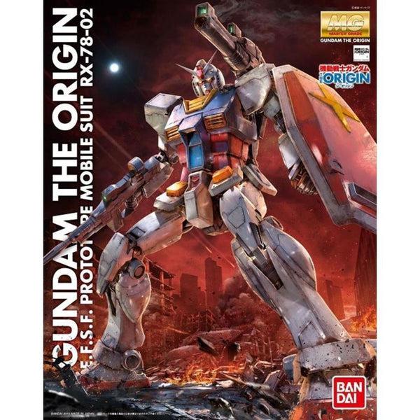 Bandai 1/100 MG RX-78 Gundam (Gundam the Origin Ver) package art