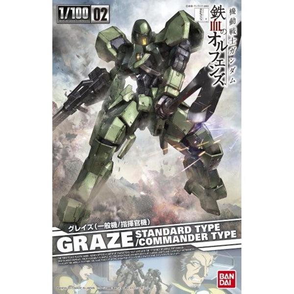 Bandai 1/100 Full Mechanics IBO Gundam Graze Commander type Standard type 1/100 Cover Art