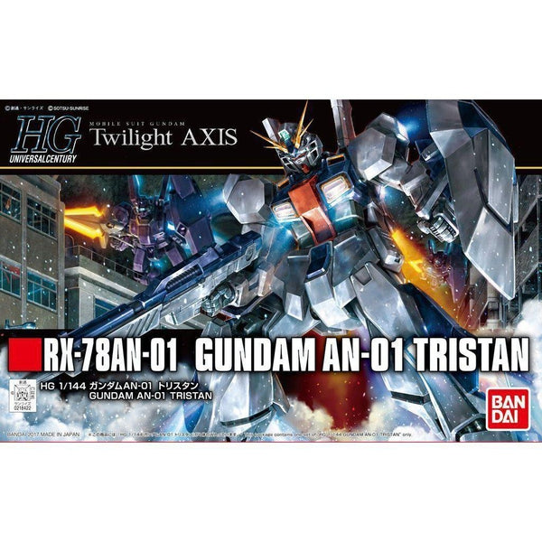 Bandai 1/144 HGUC RX-78AN-01 Gundam AN-01 Tristan package art