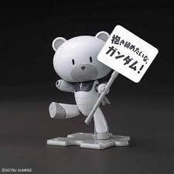 Bandai 1/144 HG Petit'Gguy Graham Aker White with placard