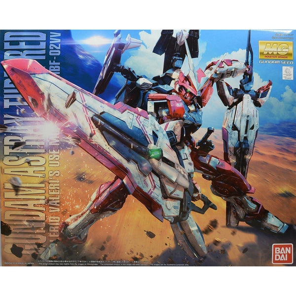 Gundam Express Australia Bandai 1/100 MG MBF-02VV Gundam Astray Turn Red package artwork