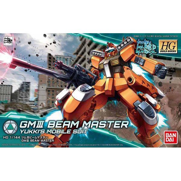 GUNDAM Bandai 1/144 HGBD GM III Beam Master package art