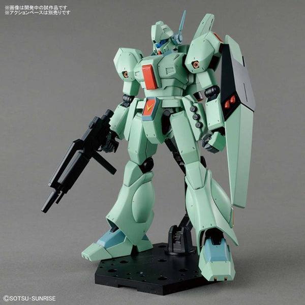 Bandai 1/100 MG Jegan front on view with weapon