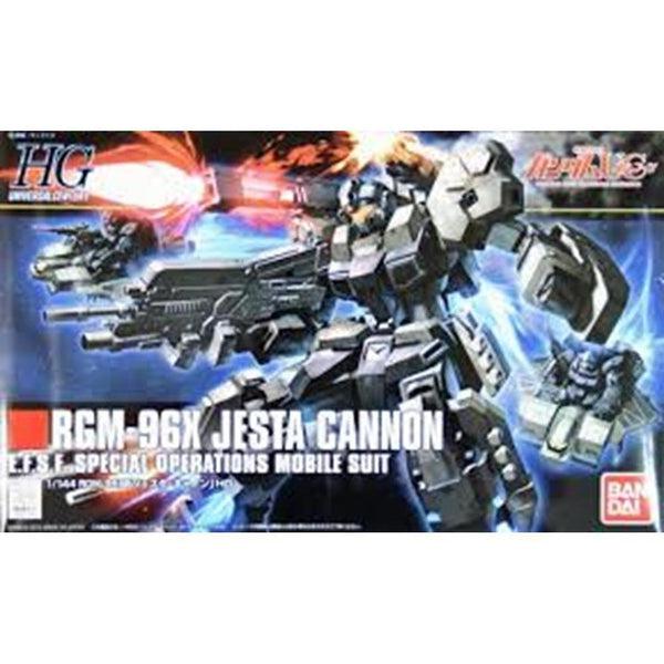 Bandai 1/144 HGUC RGM-96X Jesta Cannon package art