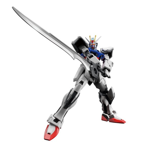 Bandai Bikkura Tamago - Gunpla Entry Grade Strike Gundam (Grand Slam Equipped)  action pose