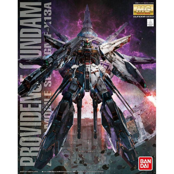 Bandai 1/100 MG ZGMF-X13A Providence Gundam package artwork