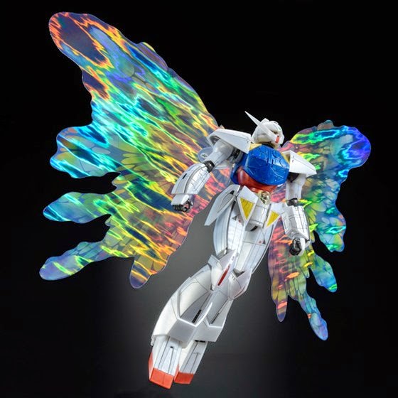 P-Bandai MG 1/100 Turn A Gundam Moonlight Butterfly action pose
