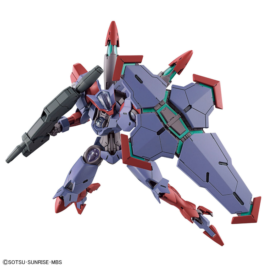 Gundam Express Australia Bandai 1/144 HG Gundam Beguir-Pente action pose with shield