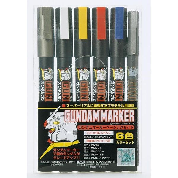 Gundam Marker - Basic Set  6 pieces