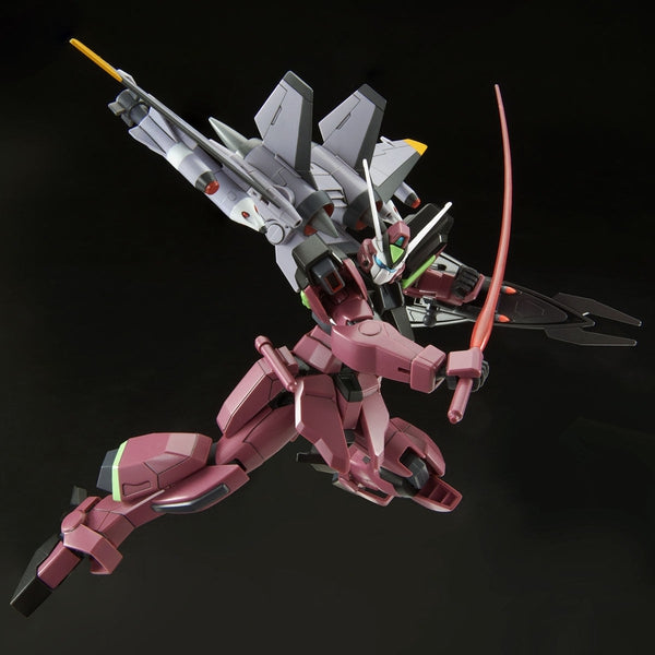 P-Bandai 1/144 HGCE Windam Neo Roanoke Colours action pose with weapon. 