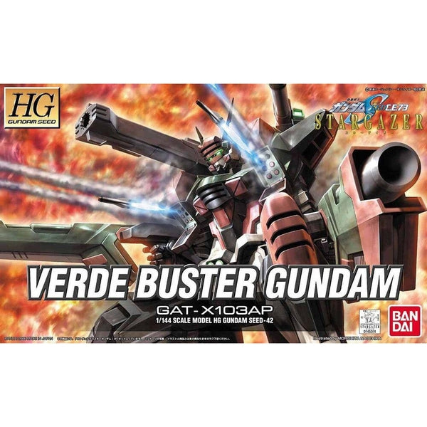 Bandai 1/144 HG Verde Buster Gundam package artwork