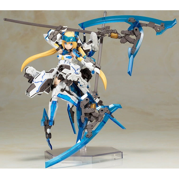 Frame Arms Girl Hresvelgr Ater Ver (Reissue) action pose with weapons