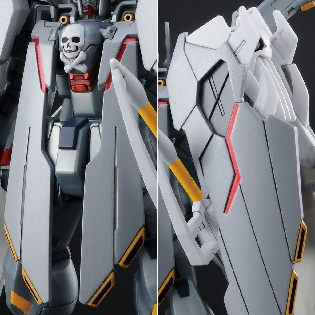 P-Bandai 1/144 HGUC Crossbone Gundam X-0 Full Cloth close up detail