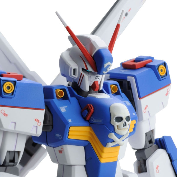 P-Bandai 1/100 MG XM-X3 Crossbone Gundam X3 Ver.Ka close up upper torso