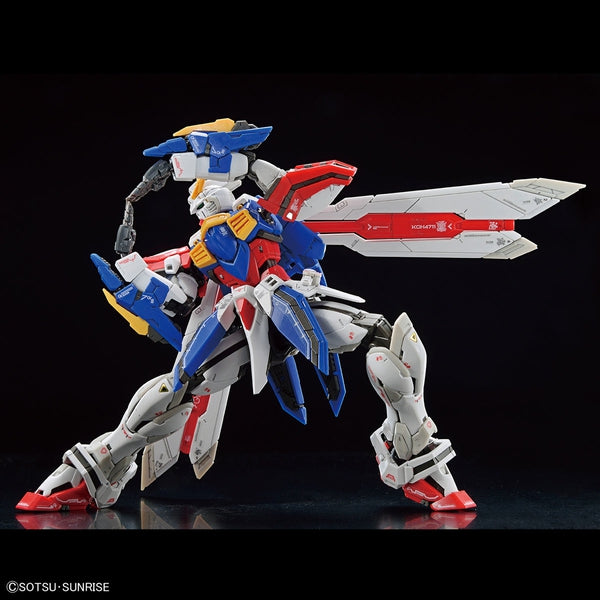 Bandai 1/144 RG God Gundam action pose 5