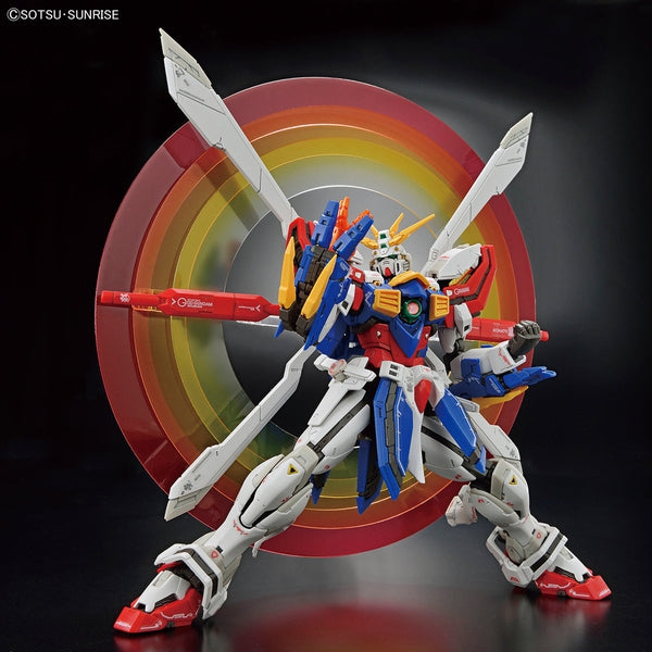 Bandai 1/144 RG God Gundam  action pose 2