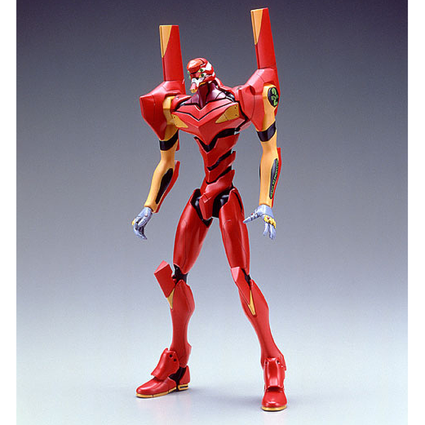 Bandai HG Evangelion 02 Production Model (LM-HG) front on view