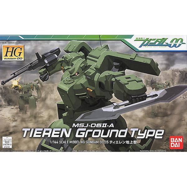 Bandai 1/144 HG00 Tieren Ground Type package artwork