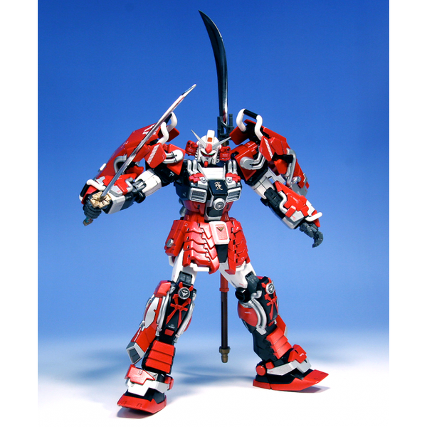 Bandai 1/100 MG Shin Musha Gundam front on