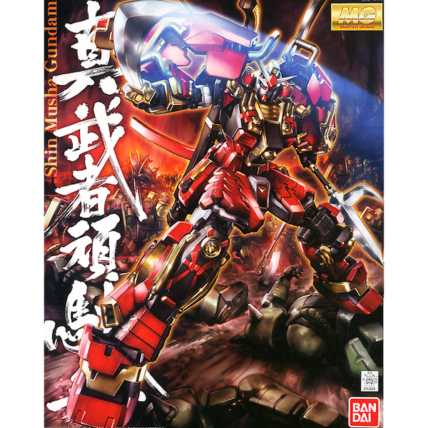 Bandai 1/100 MG Shin Musha Gundam package artwork