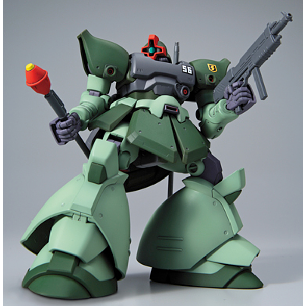 Bandai 1/144 HGUC Rick Dom II Light Green Ver action pose