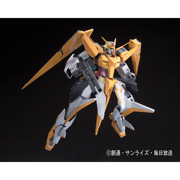 Bandai 1/100 Arios Gundam Designer's Colour Ver. action pose with weapon. 