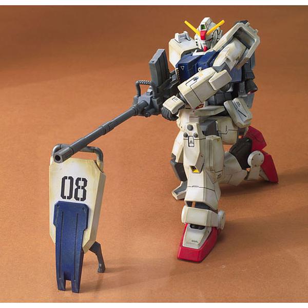 Bandai 1/144 HG RX-79[G] Gundam the Ground War Set kneeling pose