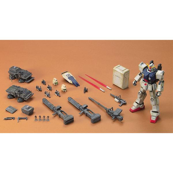 Bandai 1/144 HG RX-79[G] Gundam the Ground War Set inclusions