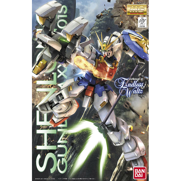 Bandai 1/100 MG XXXG-01S Shenlong Gundam EW package artwork