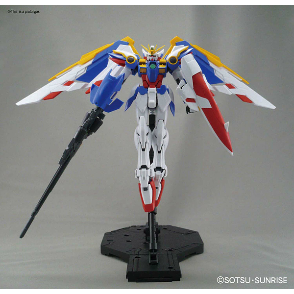 Bandai 1/100 MG XXXG-01W Wing Gundam EW Ver. crucifix pose