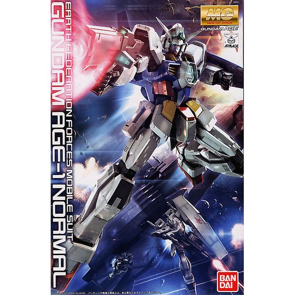 Bandai 1/100 MG Gundam Age-1 Normal package artwork