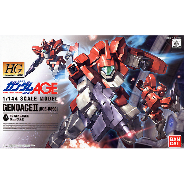 Bandai 1/144 HG Genoace II package artwork