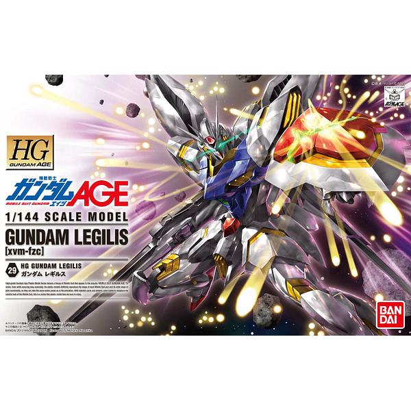 Bandai 1/144 HG Gundam Legilis package artwork
