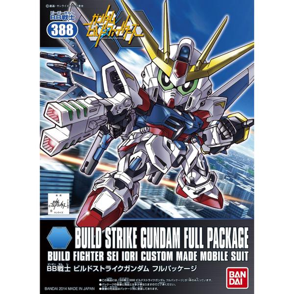 Bandai 1/144 SDBB Senshi Build Strike Gundam Full Package package artwork