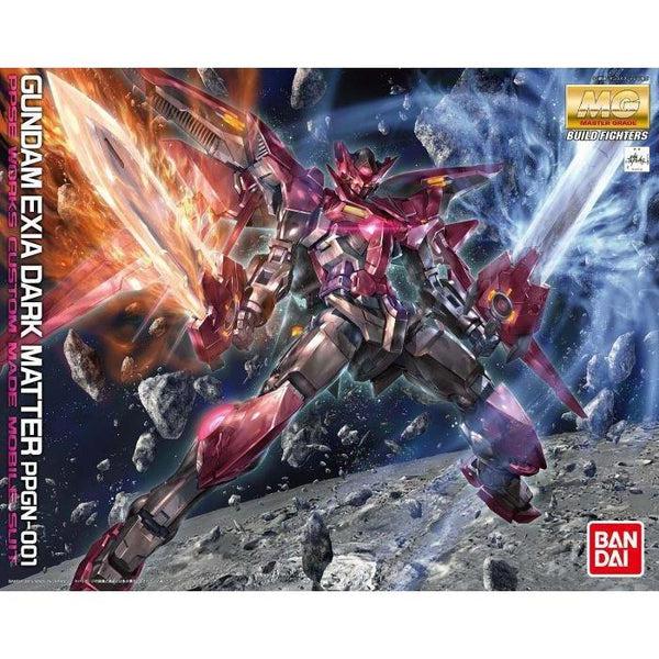 Bandai 1/100 MG Gundam Exia Dark Matter package artwork